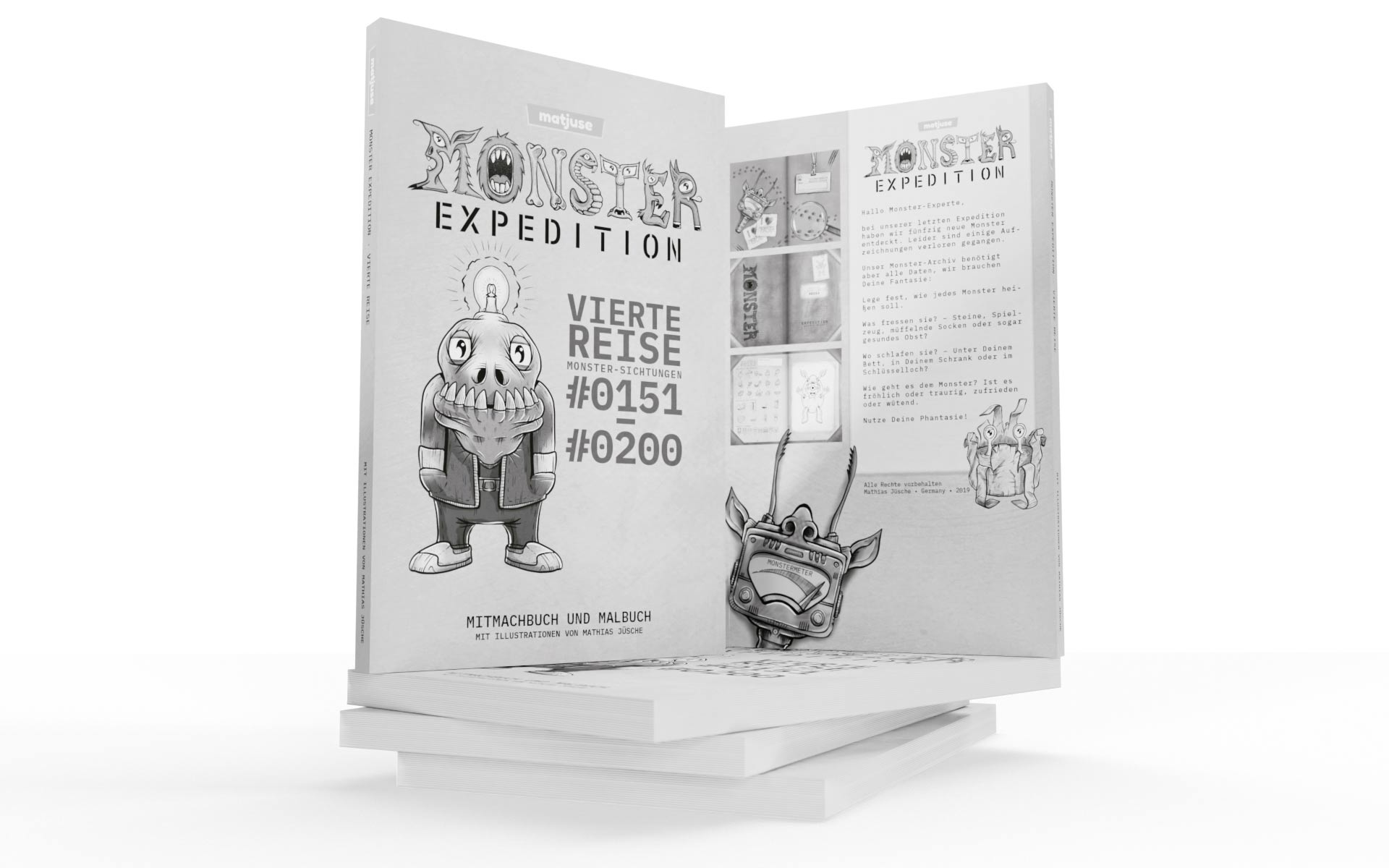 Buchtitel Monster Expedition Band 4