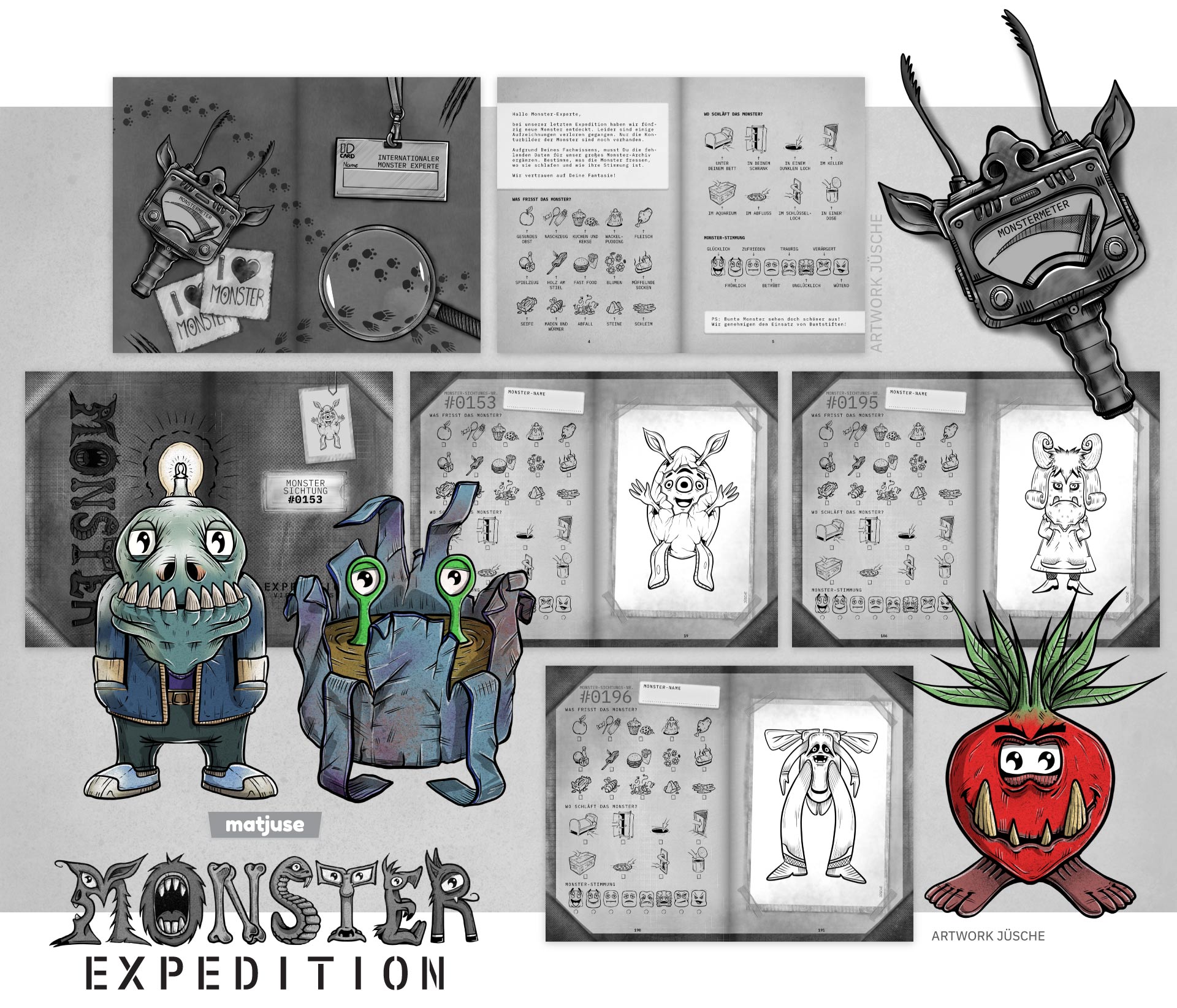 Inhalt Monster Expedition Band 1