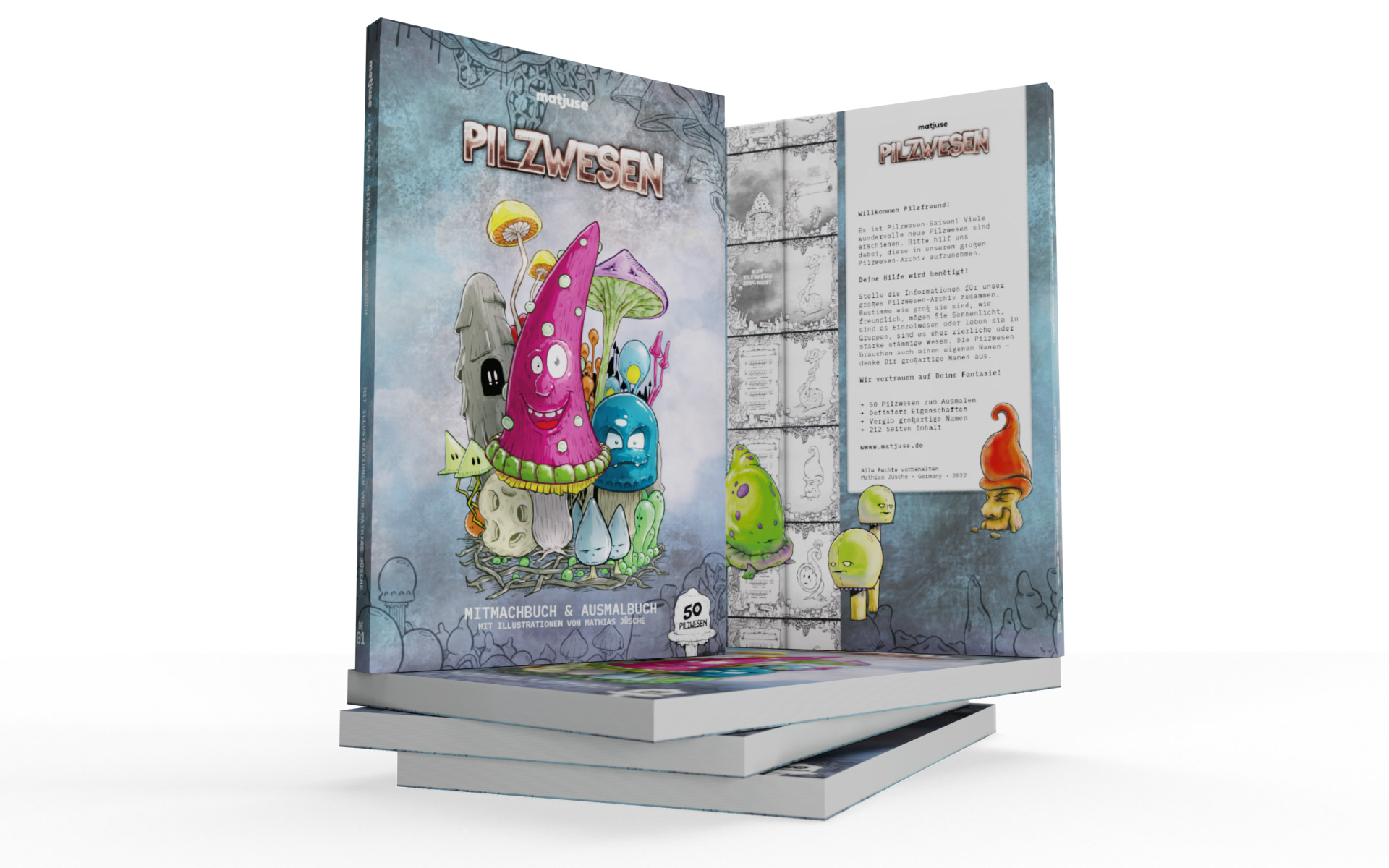 Buchtitel matjuse – Pilzwesen