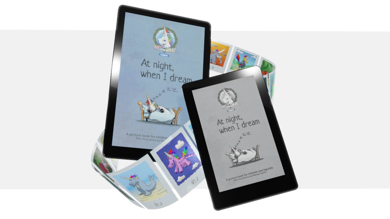 Cover eBook At night, when I dream ...